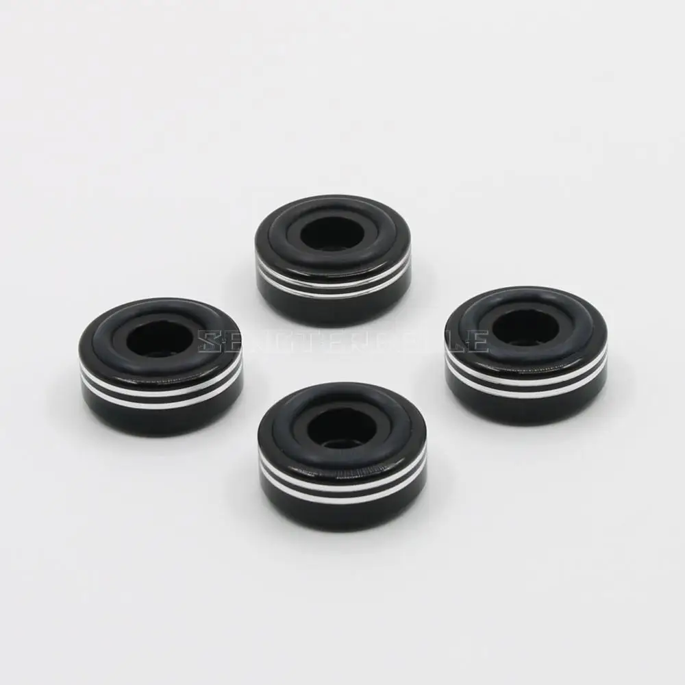 4 шт. алюминий 30*13 мм черный Аудио AMP динамик ноги шипы PC машина коврики колодки|pad