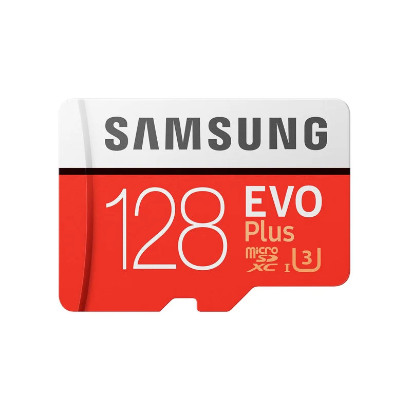 samsung memory card evo plus 128gb 100mbs micro sd card tf c10 u3 uhs i 4k uhd flash memory for smartphone tablet with adapter free global shipping