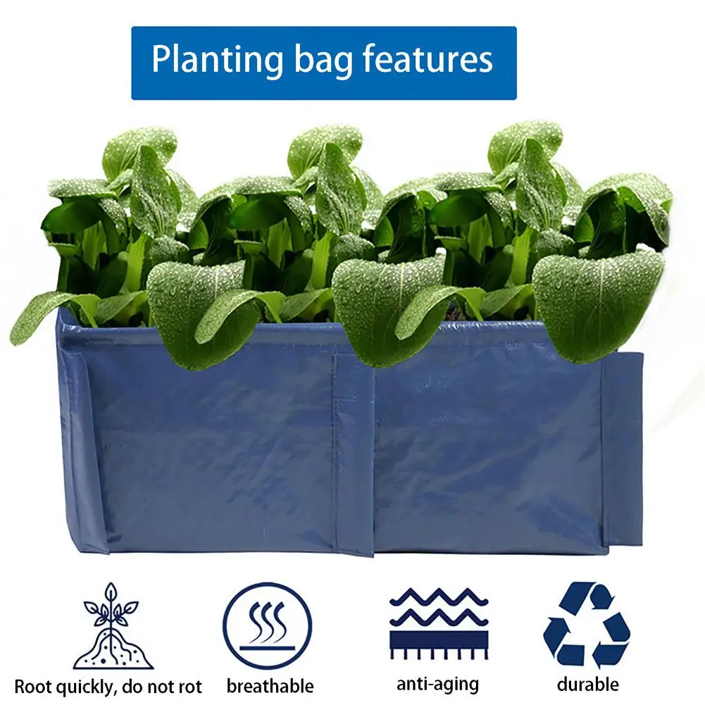 

Reusable Plant Grow Bag Raised Planting Bads Grow Bag Breathable Potato Tomato Planter Pots for Outdoor Vegetables Plant Flowers