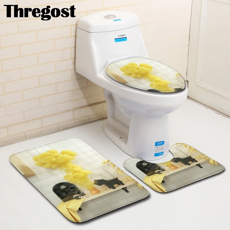 

Креативный 3D коврик для душа, нескользящий коврик из микрофибры, коврик из пены с эффектом памяти, фланелевый напольный коврик, большие ковр...