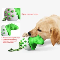 large dog molar toy toothbrush durable chewing teeth cleaning dog exercise puzzle interactive dog toys dinosaur egg dog supplies
