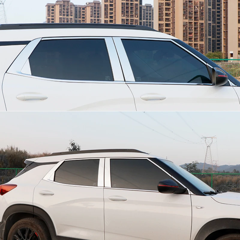 Стайлинг автомобиля отделка всего окна для Chevrolet Trailblazer 2020 настоящее время