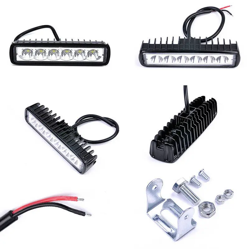 

6500K Working Lights Waterproof PC Replacement Accessory DRL Driving Fog