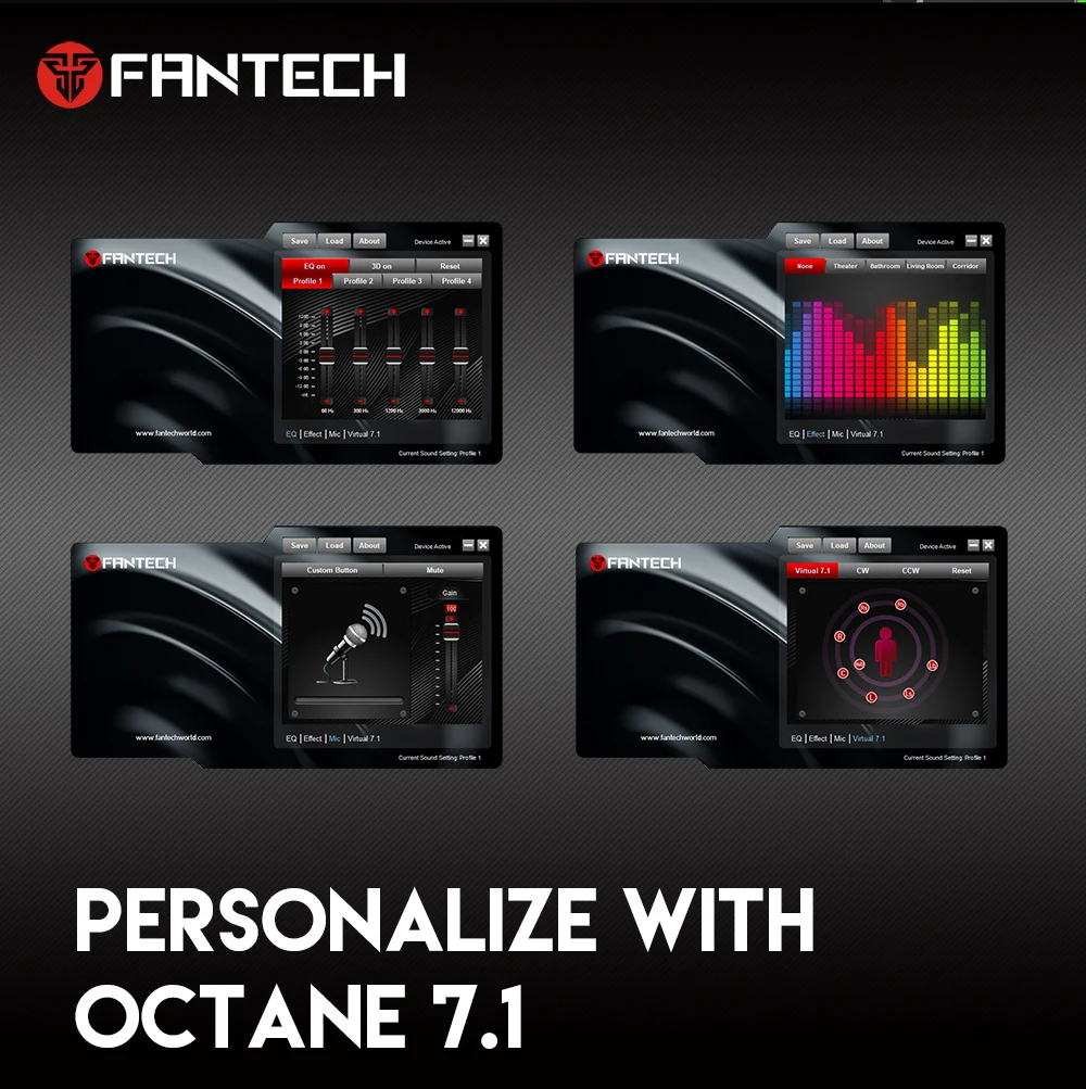 FANTECH HG23 Игровые наушники с октановым экраном 7 1 Наушники микрофоном для гарнитуры