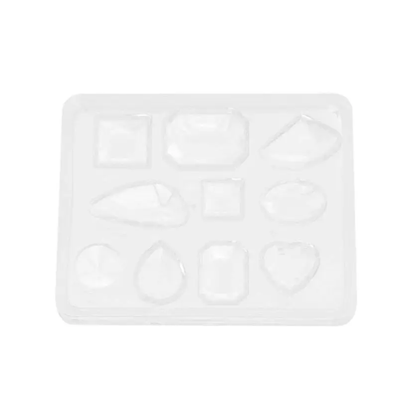 

Geometric Jewelry Mold Pendant Earring Silicone Resin Craft Making Tool Handmade 97QF