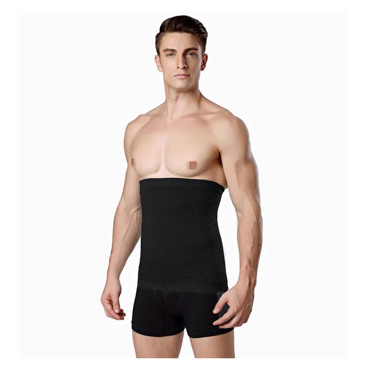 NY014 живот Холдинг луч Bellyband дышащий фитнес Нижнее белье пластиковый пояс Пояс тонкий мужской корсет Bellyband