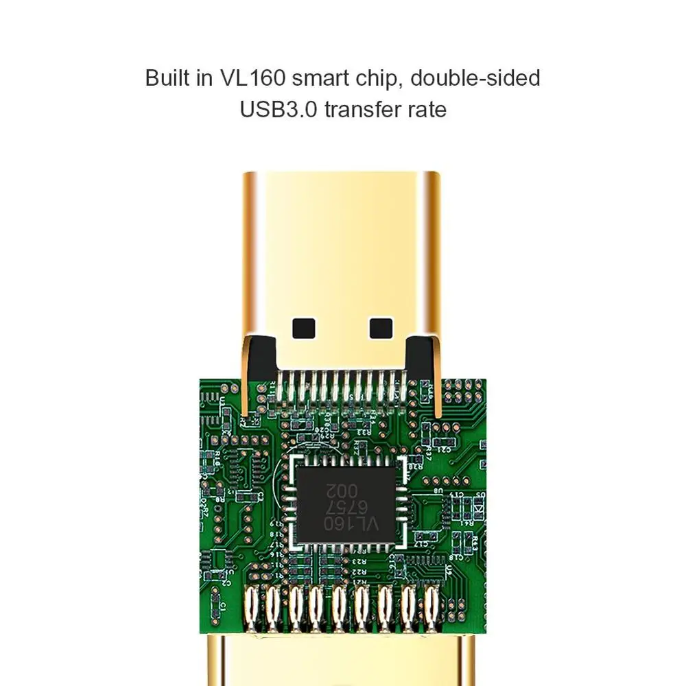 Адаптер USB 3 0 A к C Переходник папа гнезду типа совместим с кабелем концентраторами