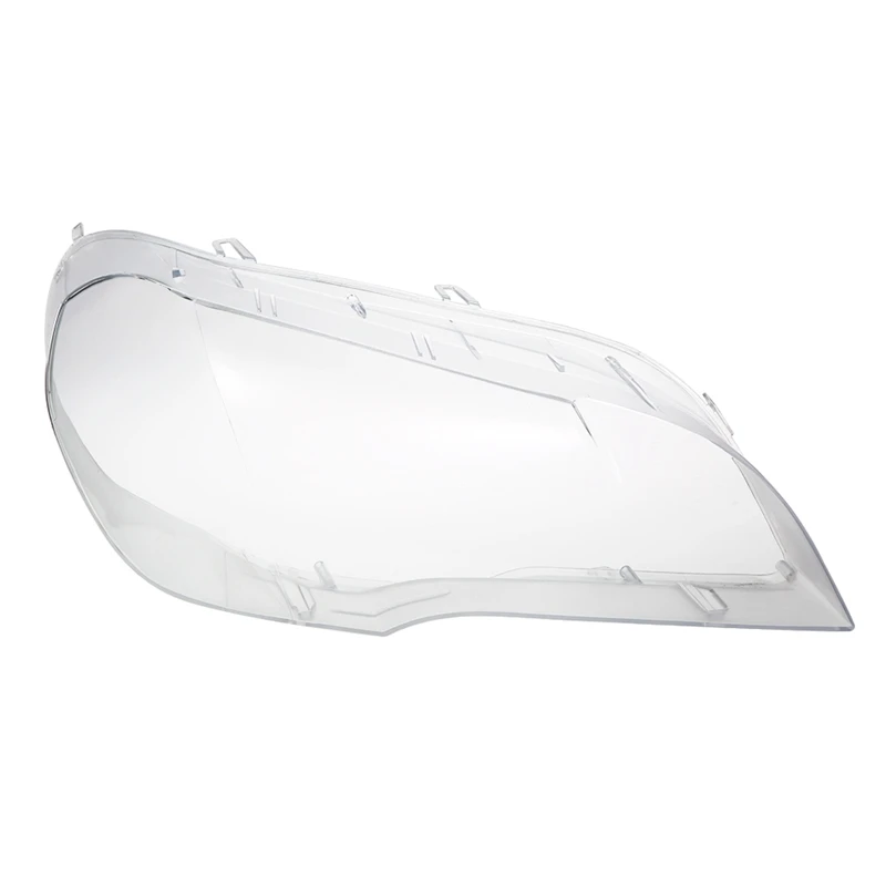 

A Pair Car Headlight Glass Cover Headlight Lens Glass Lampshade The Head Lamp Light Cover Suitable For Bmw X5 E70 2008-2013