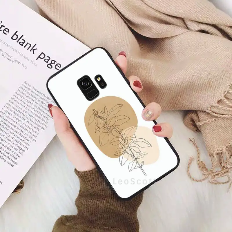 

Art Retro Abstract Geometry Phone Case For Samsung Galaxy S5 S6 S7 S8 S9 S10 S10e S20 edge plus lite
