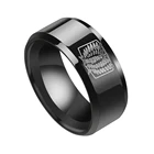 BAECYT титановые аниме атака на Титанов кольца Крылья флаг свободы кольца для аниме фанатов, черный золотой серебряный цвет