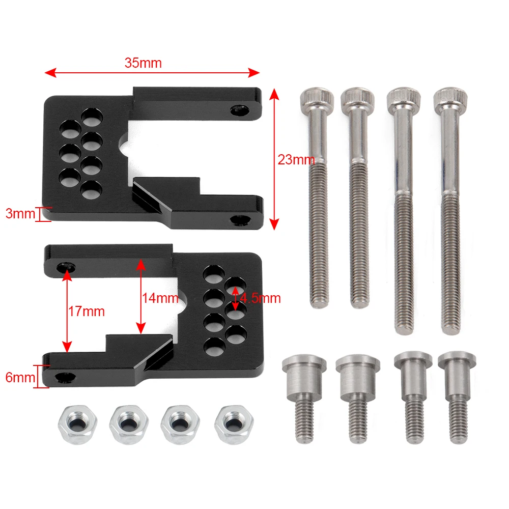 Игрушки AXSPEED из алюминиевого сплава задняя тяга для радиоуправляемого