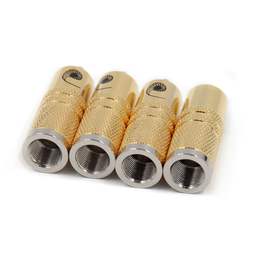 Hifi посеребренный штекер для карты SRCA RCA Штекерный соединительный кабель