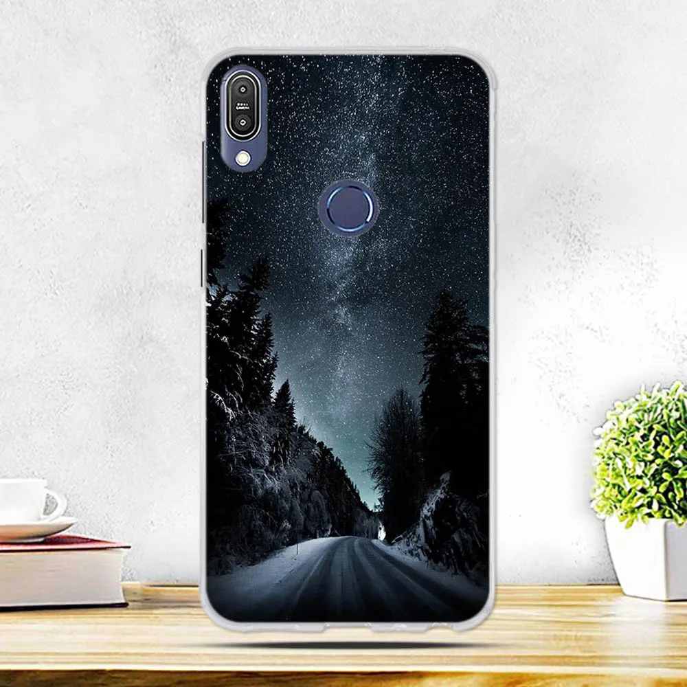 Чехол для ASUS Zenfone Max Pro M1 ZB601KL мягкие тонкие силиконовые чехлы ZB602KL ZB 602KL X00TD чехол