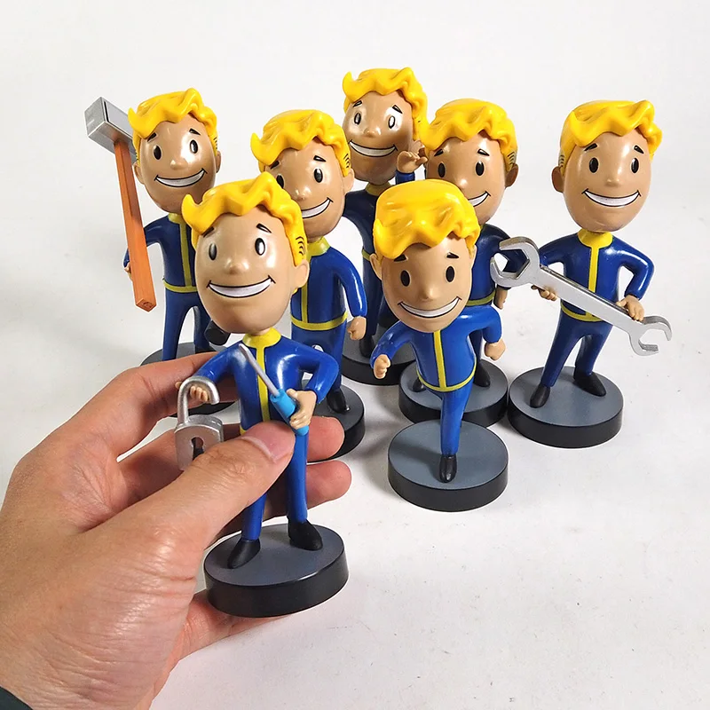 Экшн-фигурка из ПВХ Fallout 4 Vault Boy Bobbleheads Series 1 | Игрушки и хобби