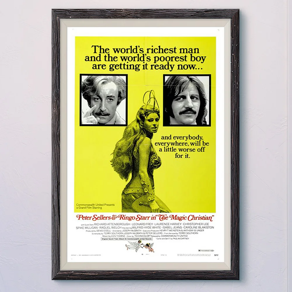 

N465 THE MAGIC CHRISTIAN (2) Винтаж, классическое кино настенный Шелковый Cloth HD постер, художественное украшение для дома, подарок