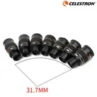 Окуляр для телескопа Celestron X-Cel Lx 2,3 мм, 5 мм, 7 мм, 9 мм, 12 мм, 18 мм, 25 мм, 1,25 дюйма с широким углом обзора и высоким разрешением, 4,3