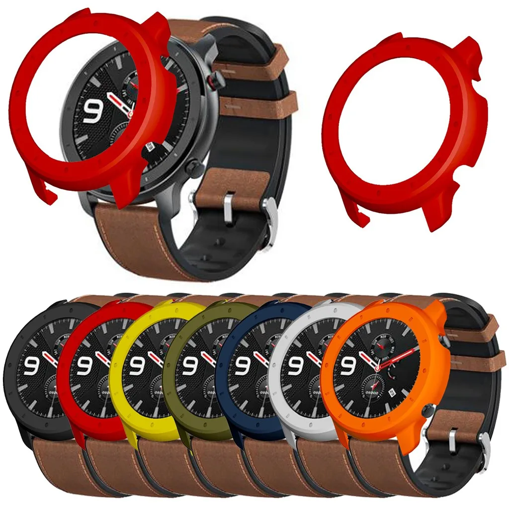 Сменный Чехол для часов Huami AMAZFIT GTR 47 мм чехол из поликарбоната защитная рамка