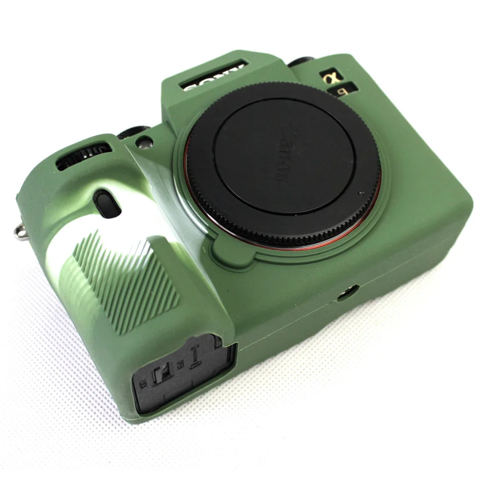 Мягкий силиконовый резиновый защитный корпус для камеры крышка чехол кожи SONY A9