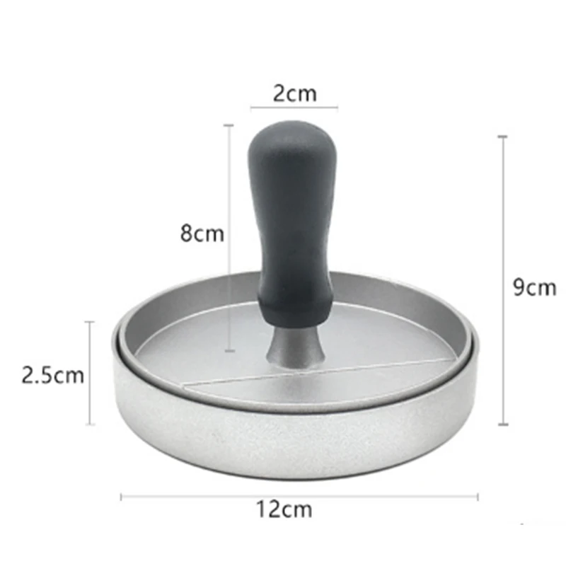 Meat Tools Non-Stick Chef Cutlets Hamburger Forms Maker Burger Mould Press Aluminum for | Дом и сад