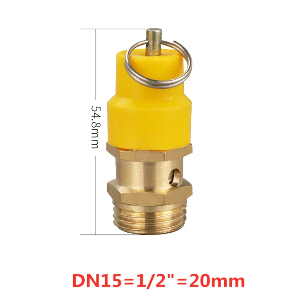 

1/8\\\" 1/4\\'\\' 3/8\\\" 1/2\\\" BSP Brass 8kg Air Compressor Pressure Safety Relief Valve Air Compressor Safety Relief Valve