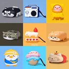 Чехол для 3D наушников для Airpods 2, силиконовый чехол для наушников с милыми собаками, мультяшный чехол для Apple Air pods Pro 3 1, чехол для Bluetooth наушников