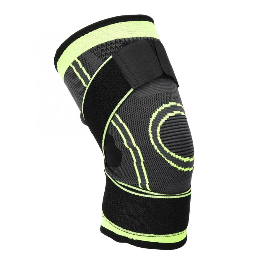 Эластичный наколенник вязаные дышащие наколенники защитные для упражнений на