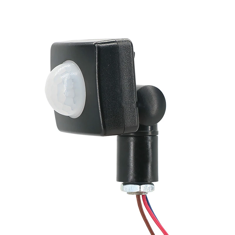 

Mini Human Body Infrared Sensor Ultra-thin Infrared Body Sensor Switch LED Flood Light PIR Motion Sensor Adjustable Smart Switch
