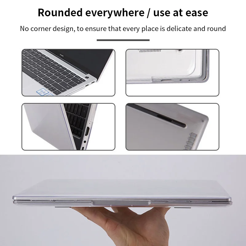Матовый Кристальный защитный чехол для Huawei защита ноутбука ПК MateBook D14 D13 13 14