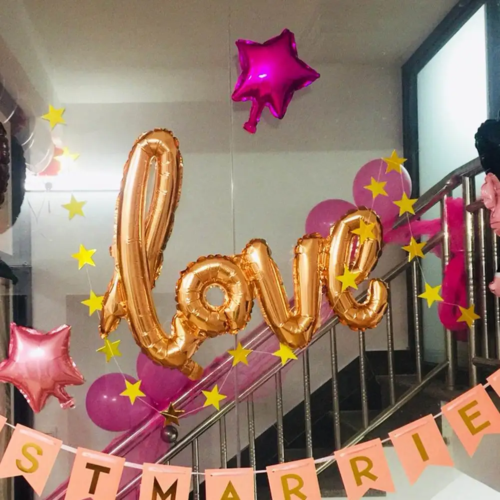 

108cm Love Balloon Party Decoration Valentines Day Decor Party Supplies Foil Balloons for Wedding Anniversary Engagement