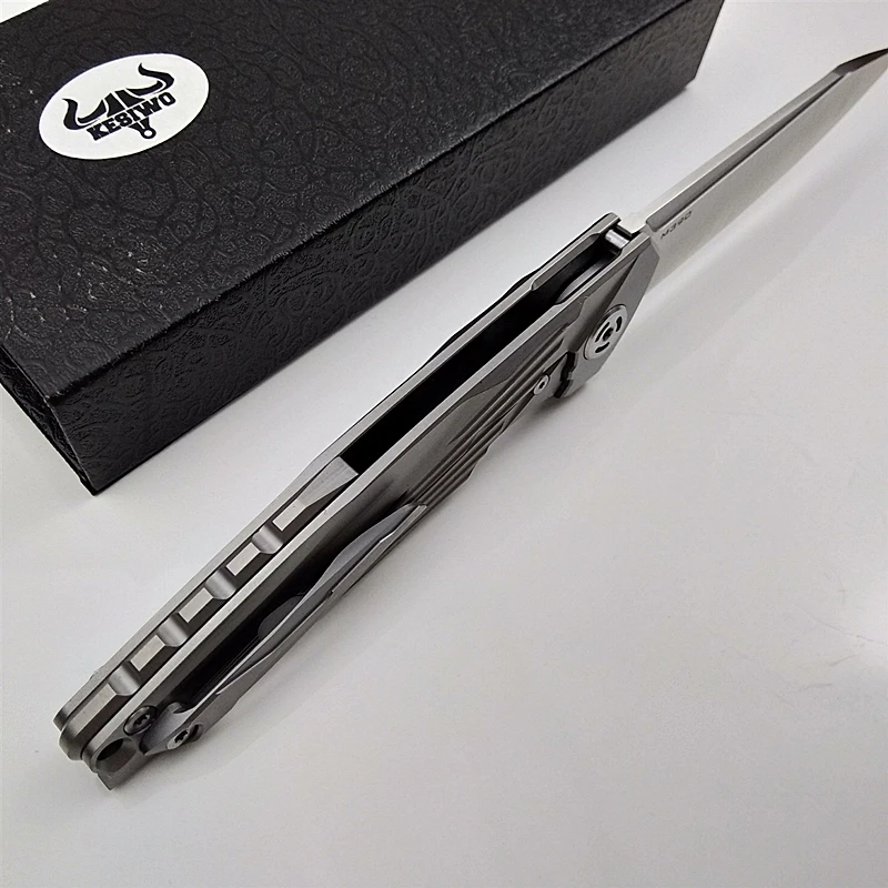 Feiying EDC Складной нож M390 лезвие титановые карманные тактические походные ножи охотничьи Флиппер Ручка выживания Портативные Ручные инструменты