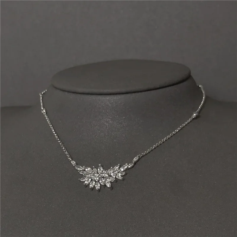 

S925 Sterling Silver Holiday Shining Necklace Ladies Fashion Personality Luxury Jewelry Simple Retro Moroccan Jewelry