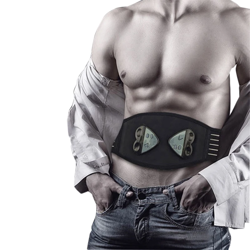 Электрический стимулятор мышц ABS 6 режимов для похудения тонизирующий пояс