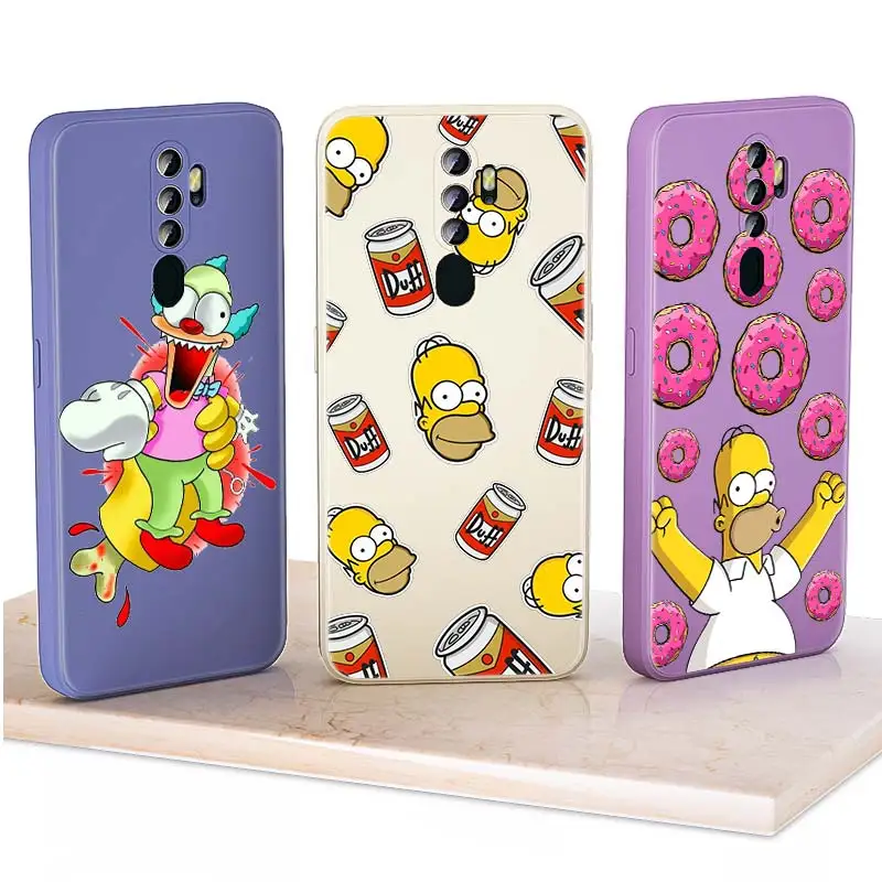 

Anime The Simpsons For OPPO A74 A73 A55 A54 A52 A11 A94 A93 A92 A91 A11K A9 A16 A7 A1K 2020 Liquid Silicone TPU Phone Case