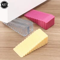 1pc safety silicone home office door rear retainer anti collision stopdoor stop stoppers block wedge doorstops anti collision