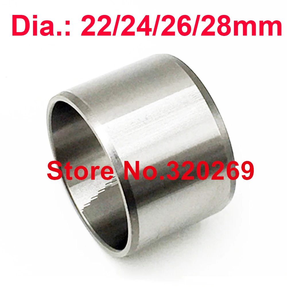Стальная направляющая втулка для дрели подшипника 2 шт. диаметр 22 24 26 28 мм 22x26x16
