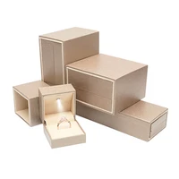 unique drawer design showcase jewelry pendant box anniversary ring box wedding jewellery box packaging