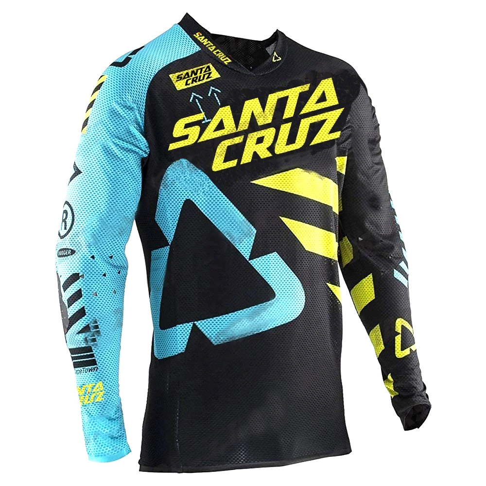 2021 Santa Cruz Enduro горный велосипед Джерси MX Мотокросс BMX гоночный DH с длинным рукавом