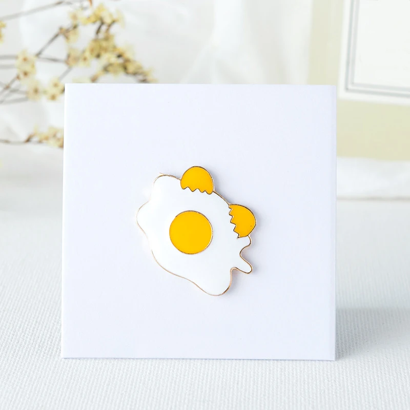 Брошь в виде картошки фри бум OK гамбургер курица нога яйцо пицца хот дог значок на