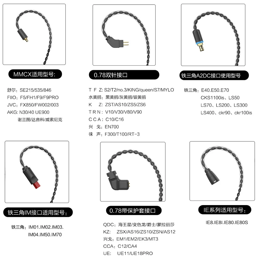 Новый APT X HD кабель QCC5125 HiFi наушники 0 78 pin/MMCX UE/QDC A2DC/IE80 IE40 500 мА/ч беспроводной Bluetooth 5