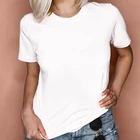 Белая футболка, женские топы, футболки в стиле Харадзюку, женская одежда, модная повседневная футболка с коротким рукавом, Уличная Сексуальная летняя одежда