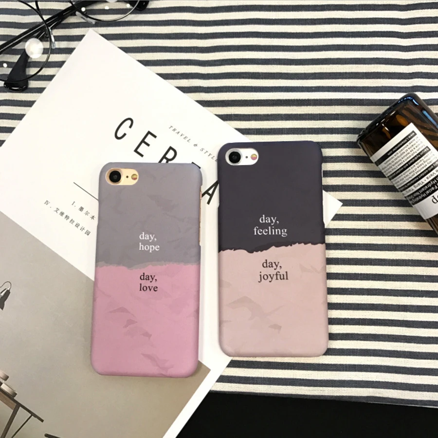 Простой и свежий чехол для iphone x max 7 8 plus матовый xr телефона xs 6s чехлы телефонов