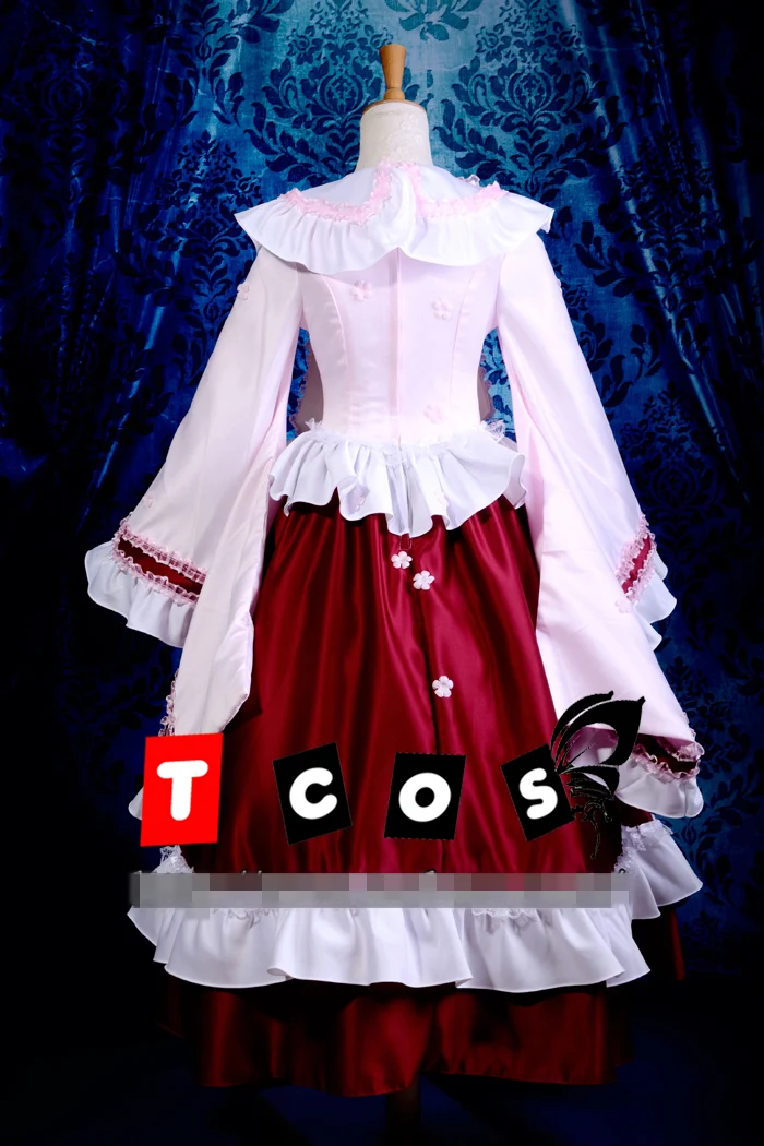 [На заказ] Аниме! Фантазийная фотоформа Touhou Project Houraisan Kaguya костюм для косплея наряд