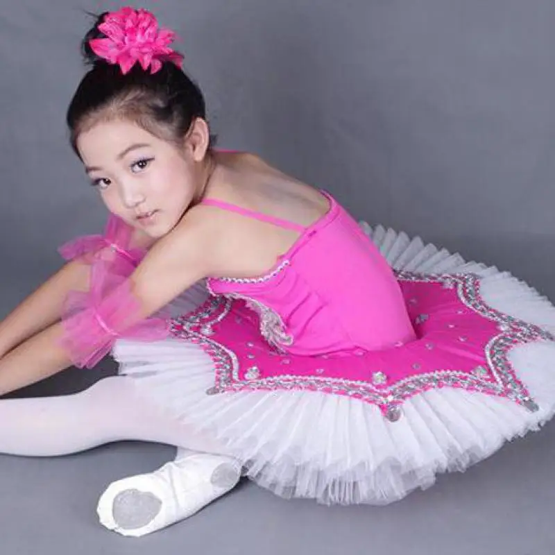 Белая балетная пачка little Swan для детей и девочек танцевальные костюмы взрослых