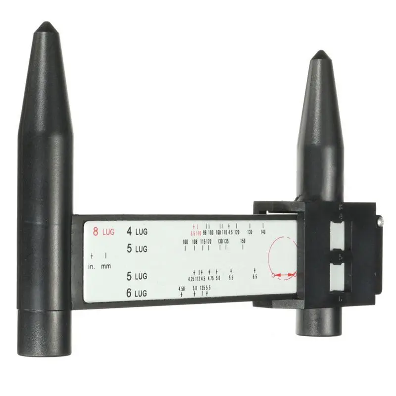 Искусственная линейка обод инструмент для измерения рисунка отверстие 4 5 6 8