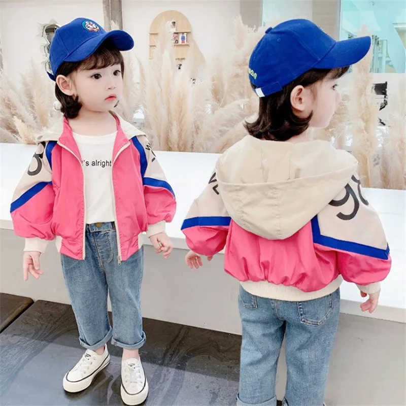 

Hot Sale Jacket Spring Autumn Coat Outerwear Top Children Clothes School Kids Costume Teenage Girl Clothing High Quality