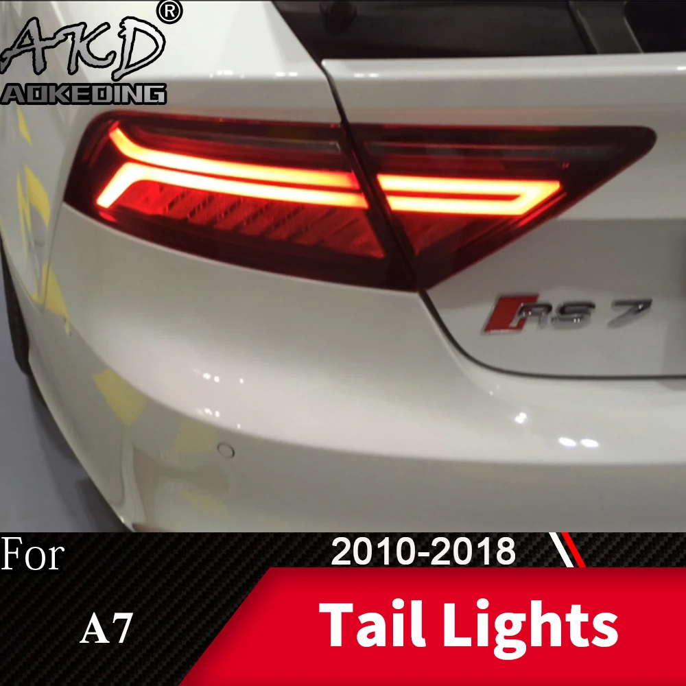 

Tail Lamp For Car Audi A7 2011-2018 S7 LED Tail Lights Fog Lights Daytime Running Lights DRL Tuning Cars Car Accessories