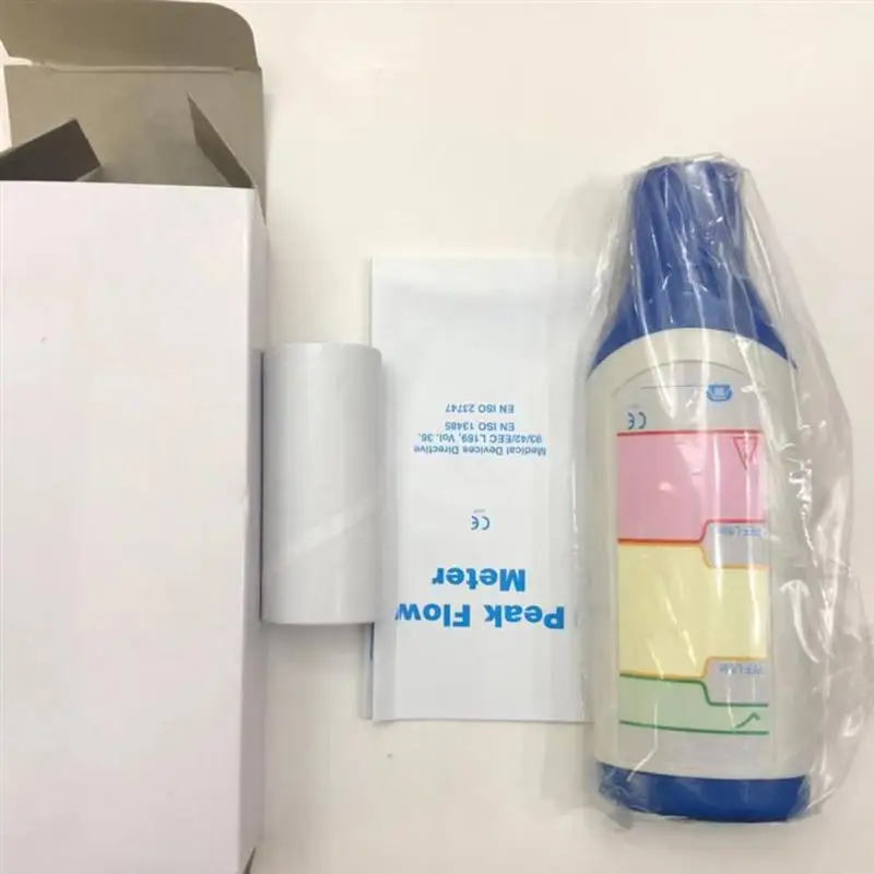 Портативный Спирометр пиковый расходомер скоростной измеритель выдох тестер