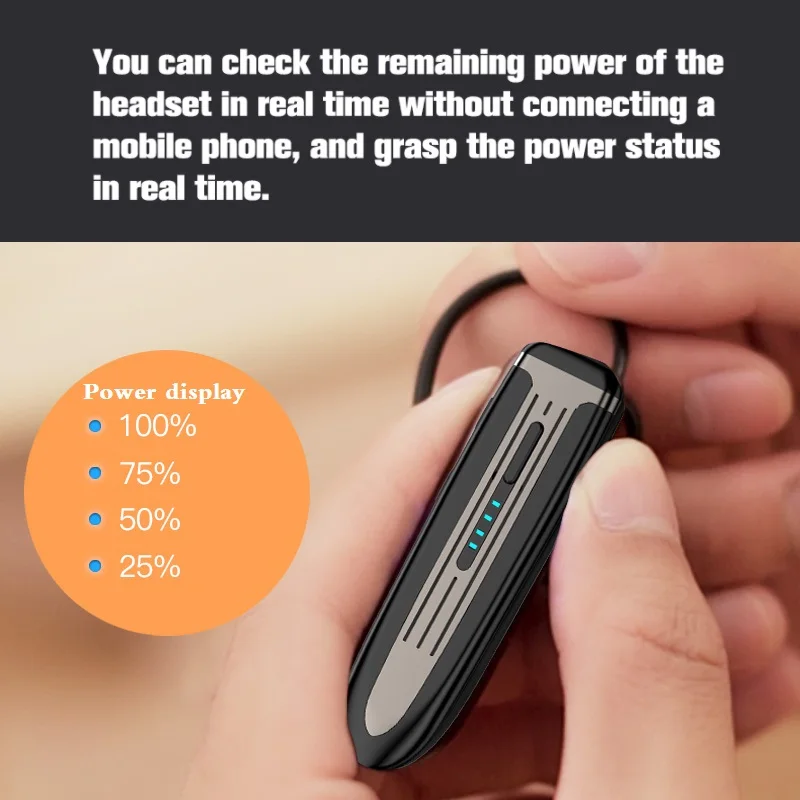 2020 latest cvc6 noise canceling bluetooth headset 5 0 wireless headphones handsfree business earphones with mic for smart phone free global shipping