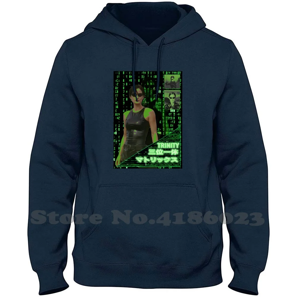 

-The Matrix-Японская уличная одежда Спортивная толстовка с капюшоном Neo The Matrix Singularuty Japanese Code Hack