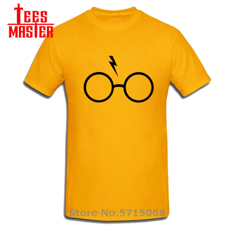 Футболка с изображением очков молнии уличная одежда для мальчиков графическая